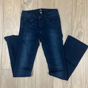 Just Black Denim JBD 24 Micro Flare Dark Wash Jeans